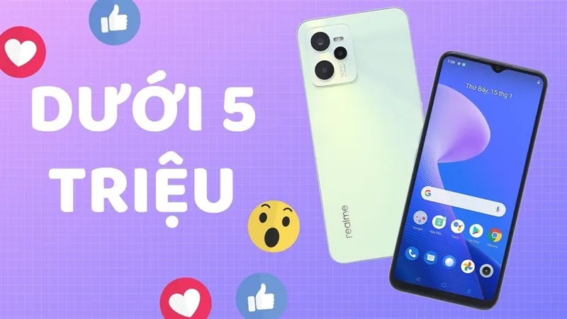 Smartphone dưới 5 triệu: Kỳ vọng hợp lý và những điều bất ngờ